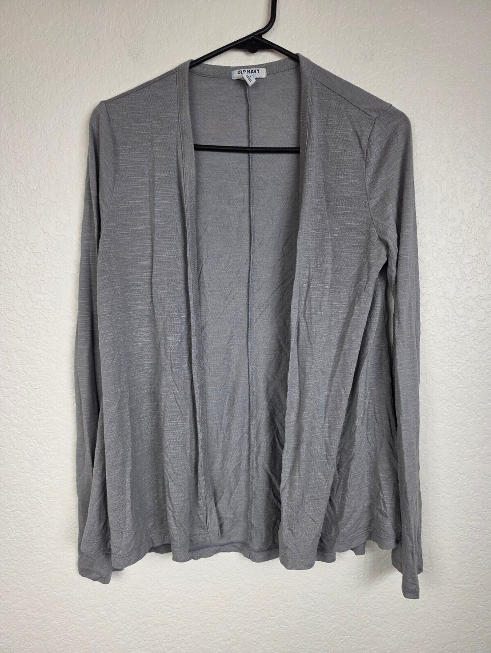 Small Lightweight Grey Gray Cardigan Sweater
